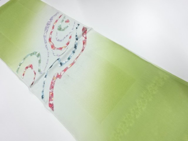 大特価品　未使用品　正絹　丹後ちりめん　帯揚げ